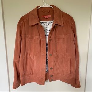 Suede leather jacket by The Arrivals (never worn)